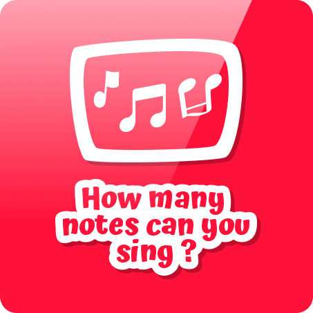 how many notes can you sing